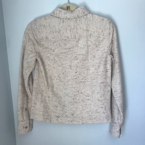 Madewell Cream Button-Up Shirt XXS - Picture 6 of 7